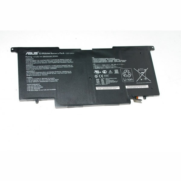 Asus C22-UX31 C23-UX31 UX31 7.4V 6840mAh Original Battery for Asus Zenbook UX31 UX31A UX31E Series
