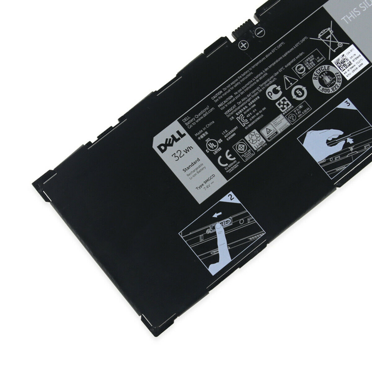 Dell 9MGCD XMFY3 7.4V 32Wh Original Battery for Dell Venue 11 Pro 5130 Series