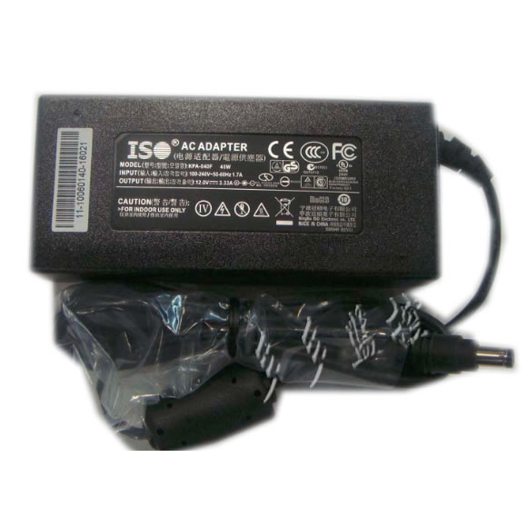 ISO 12V 3.33A 40W KPA-040F Original Laptop Ac Adapter for DVD TFTV4945LEDR