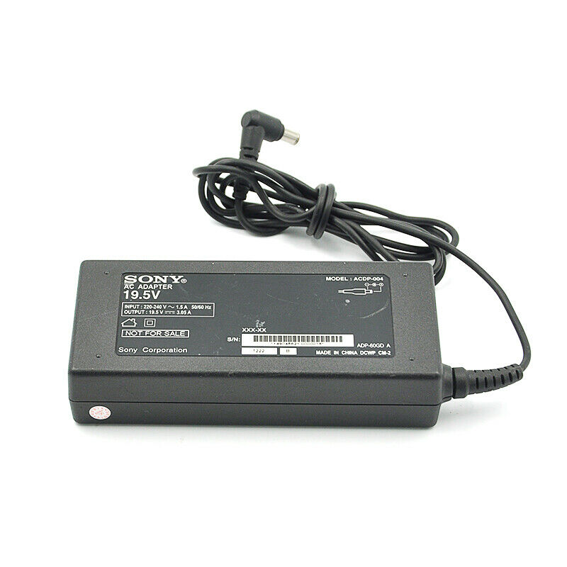 Sony 19.5V 3.05A 59W 1-490-486-11,ACDP-002 Original Laptop Ac Adapter for Sony KDL-42W650A