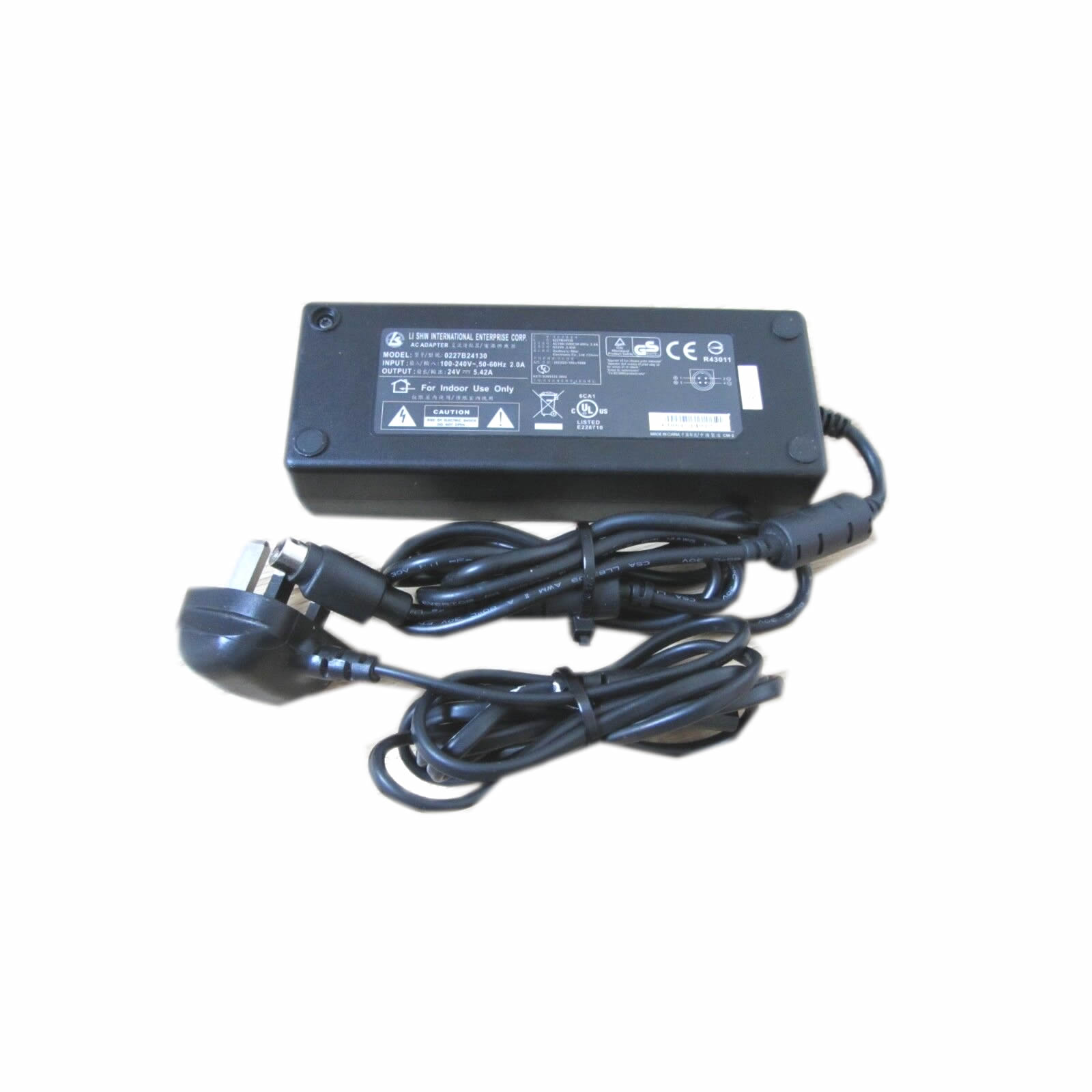 Li Shin 0227B24130 24V 5.42A 130W Original Ac Adapter for Lcd Led TV