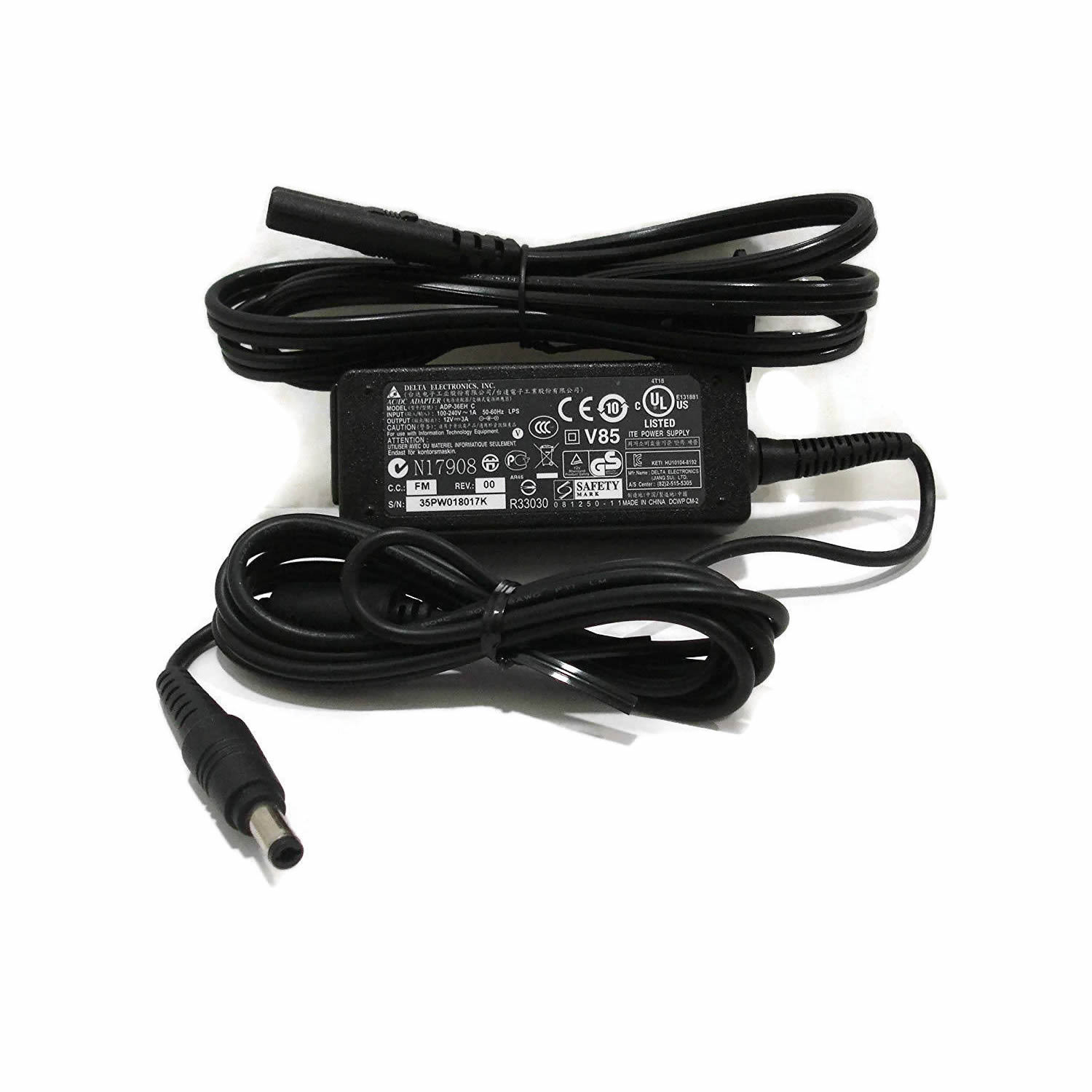 Delta 12V 3A 36W 90-NGVPW1013,ADP-36CH B Original Ac Adapter for Asus Eee PC 900HD, Eee PC S101