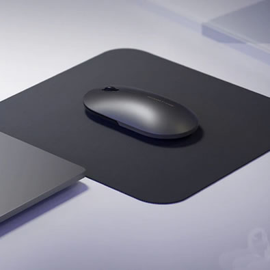 Xiaomi XMWS001TM Fashion Wireless Mouse Intimate Mute Button - Black