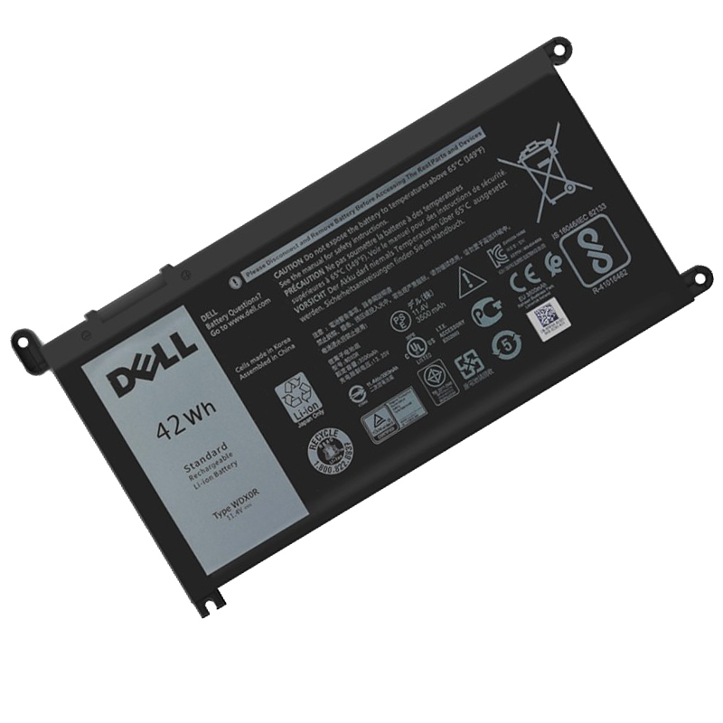 P66f001 Battery Dell Inspiron 5482 (P93G) WDX0R Laptop Battery 11.4V 42Wh
